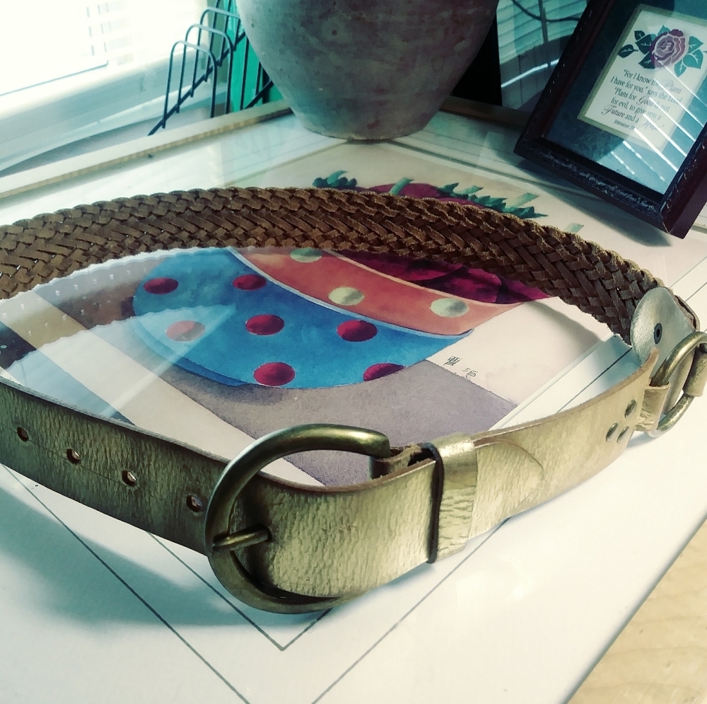🌹Mixit Designer Lady Weave Leather Belt🌹